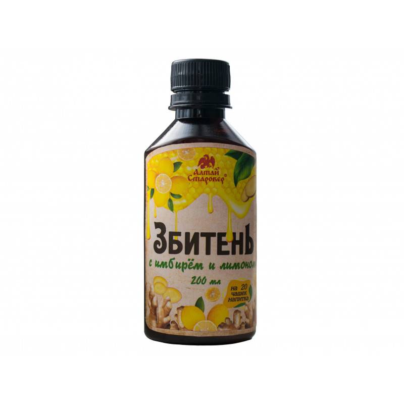 Купить онлайн Збитень с имбирем и лимоном, 200мл в интернет-магазине Беришка с доставкой по Хабаровску и по России недорого.